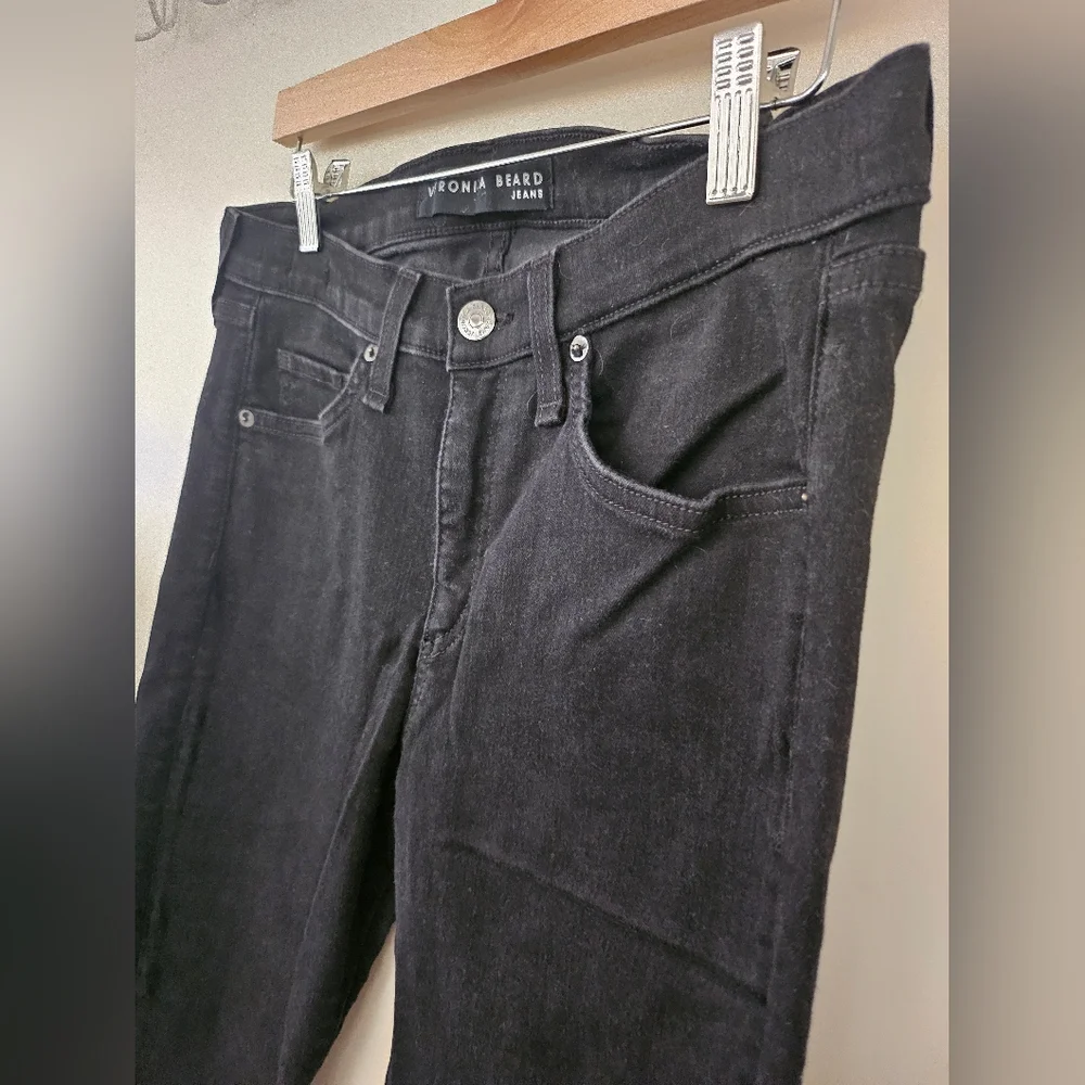 Veronica Beard Brooke 8.5 Black Skinny Jeans - Picture 4 of 10